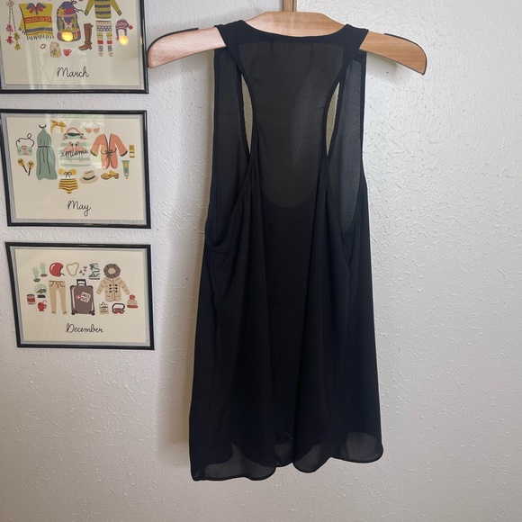 Black Racerback Tank - Size Large - Picture 6 of 6